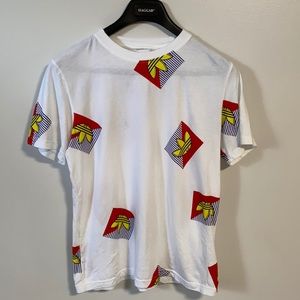 Adidas white tshirt